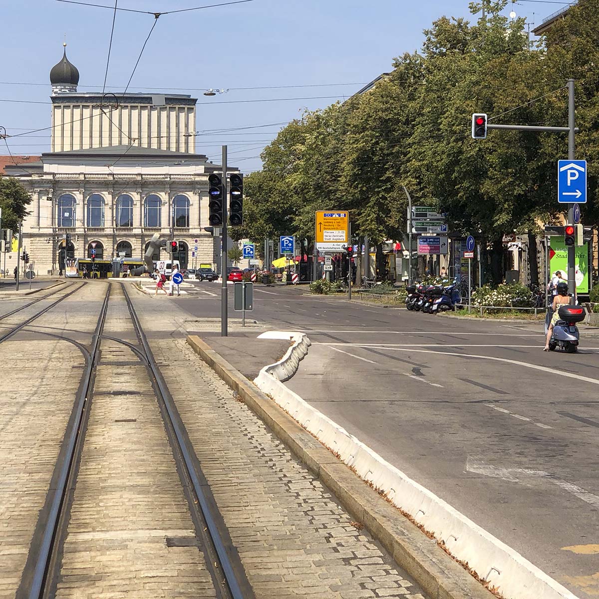 Ignaz Walter Parkgarage Fuggerstraße Parkhaus Fugger Boulevard Parkplätze Garagenbau Machbarkeitsstudie Verkehrskonzept PRO AUGSBURG Antrag Foto Andreas Zilse