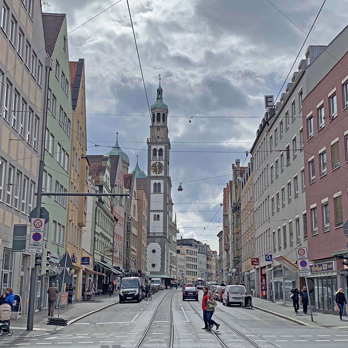 Augsburger Innenstadt Handel Attraktivität Umgestaltung Karolinenstraße Aufwertung Fachgeschäfte City Verkehrsberuhigter Bereich PRO AUGSBURG Antrag Foto Andreas Zilse